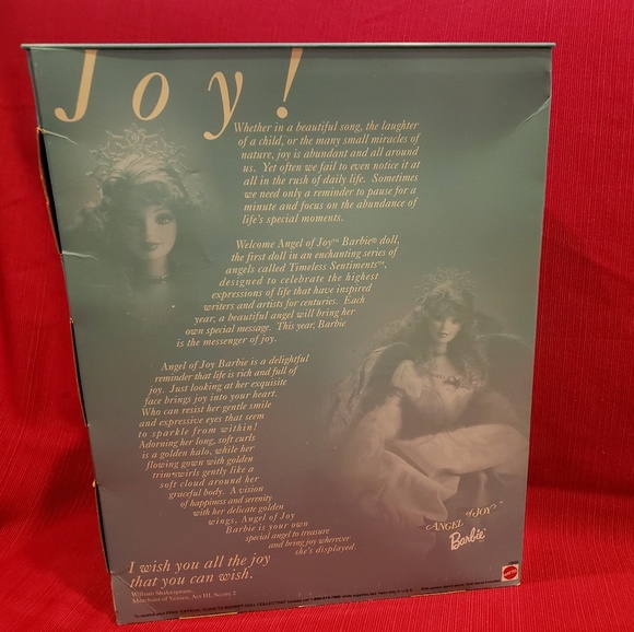Angel of Joy Barbie 1998 - Picture 2 of 3